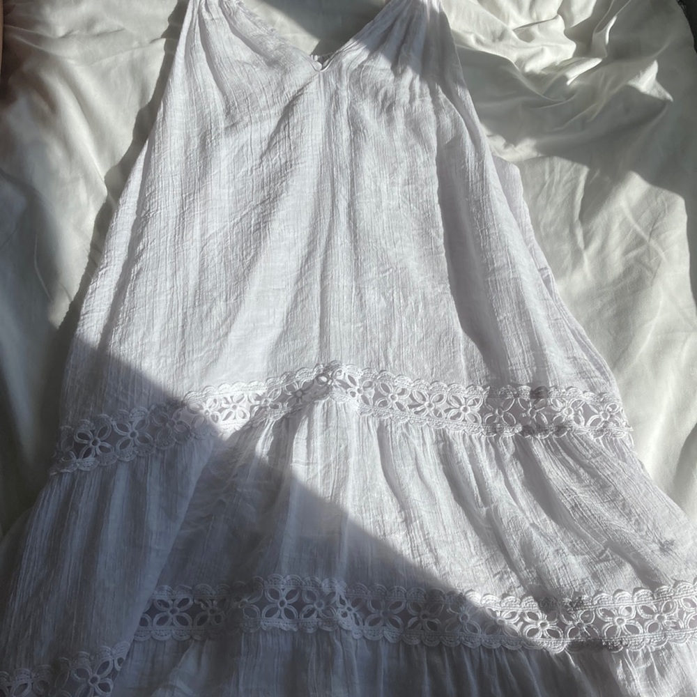 white dress
